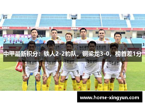 中甲最新积分:铁人2-2豹队,铜梁龙3-0,榜首差1分